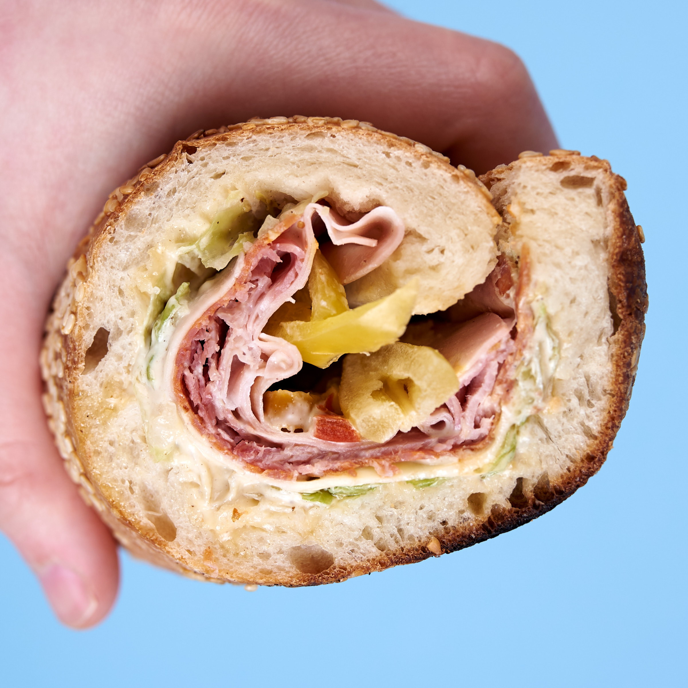 sandwich rolls (hoagie rolls) - Feeling Foodish