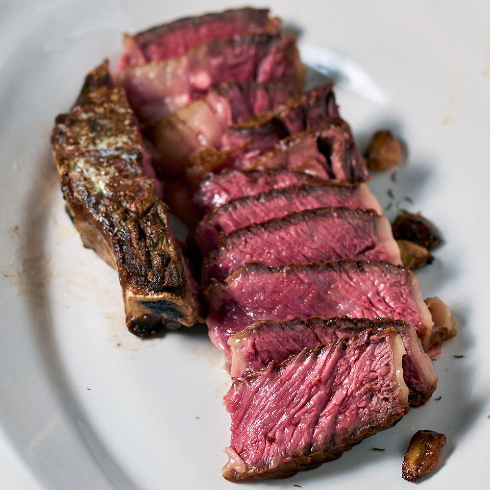 A Jorge ribsteak from Flannery Beef.