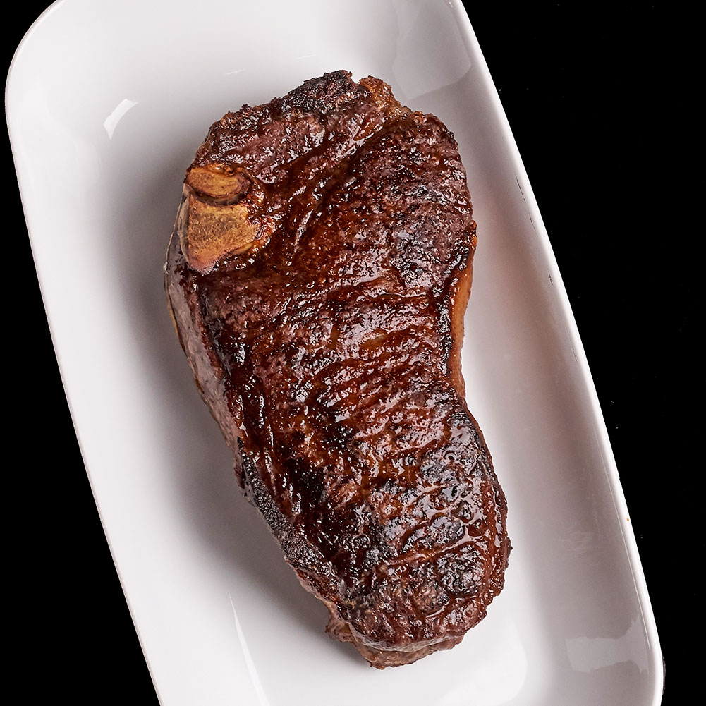 My mom said that this Lobel’s bone-in strip steak looked like a foot, and now I can’t unsee it.