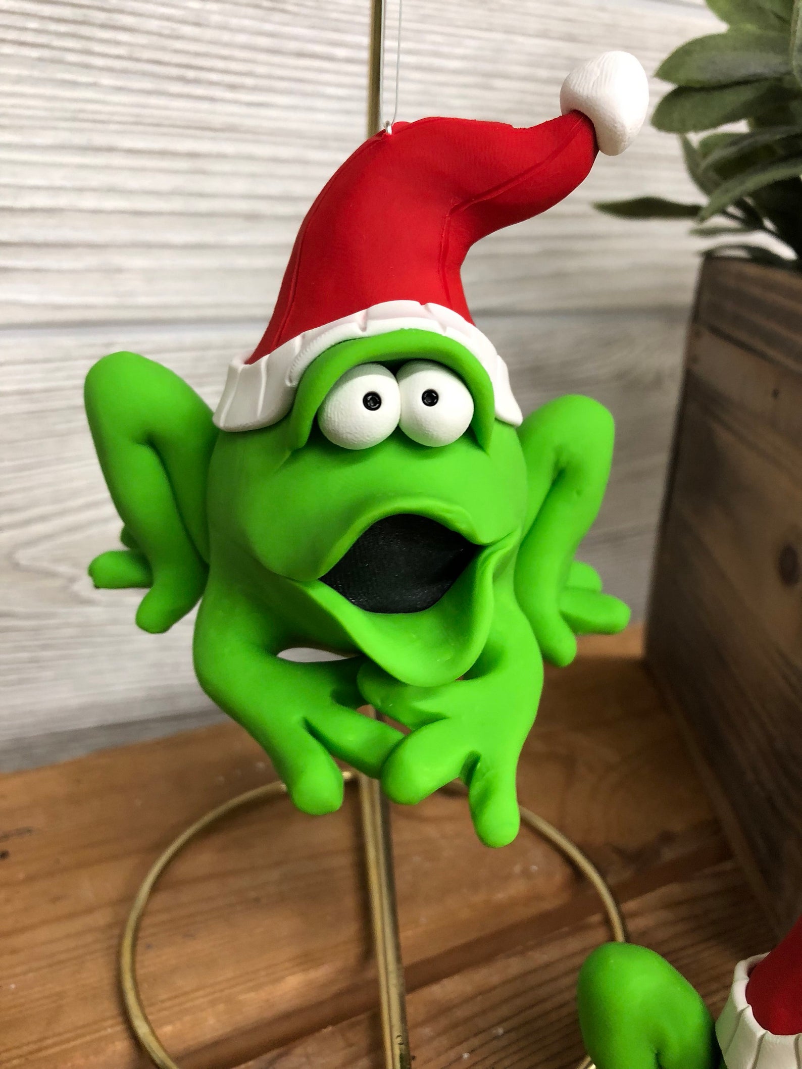 Frog Ornament by Adam and Robyn Thomas