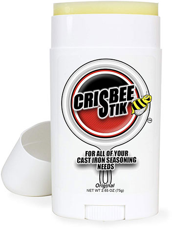 Original Cast Iron Seasoning Oil & Conditioner by Crisbee Stik