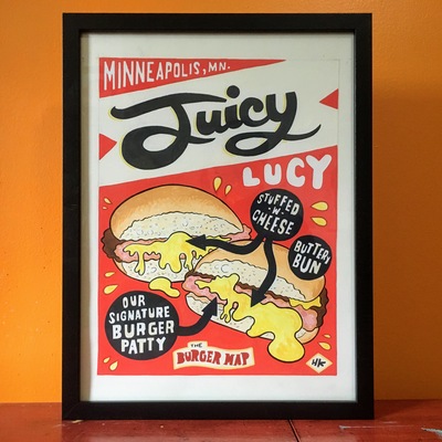 Juicy Lucy Original by Hawk Krall